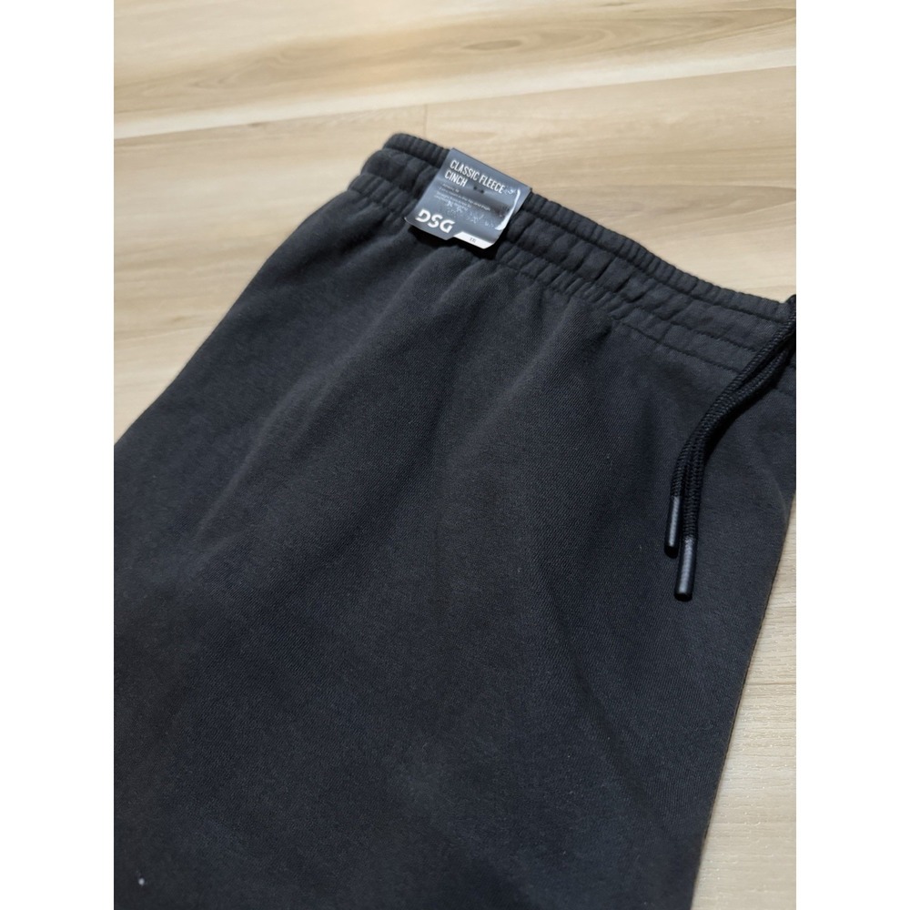 DSG Men's Classic Fleece Cinch Pant In Black Size XXL Sweatpants Joggers New